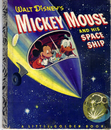 Mickey Mouse and His Space Ship