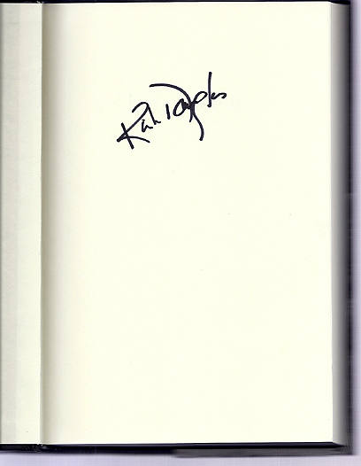 Signature of Kirk Douglas