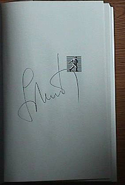 Autograph of Larry McMurtry