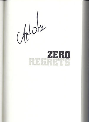 Signature of Apolo Anton Ohno