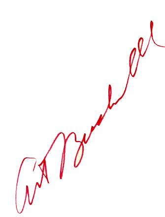 Signature of Art Buchwald