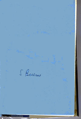 Signature of Saul Bellow