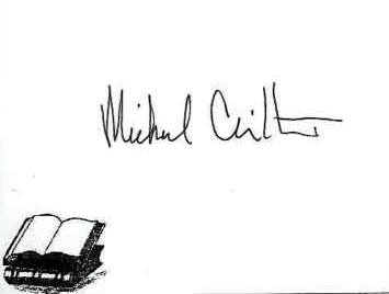 Signature of Michael Crichton