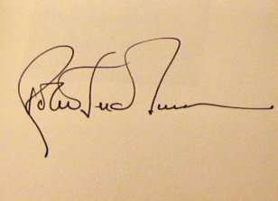 Signature of Robert Ludlum
