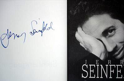 Signature of Jerry Seinfeld 