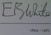Signature of E.B. White